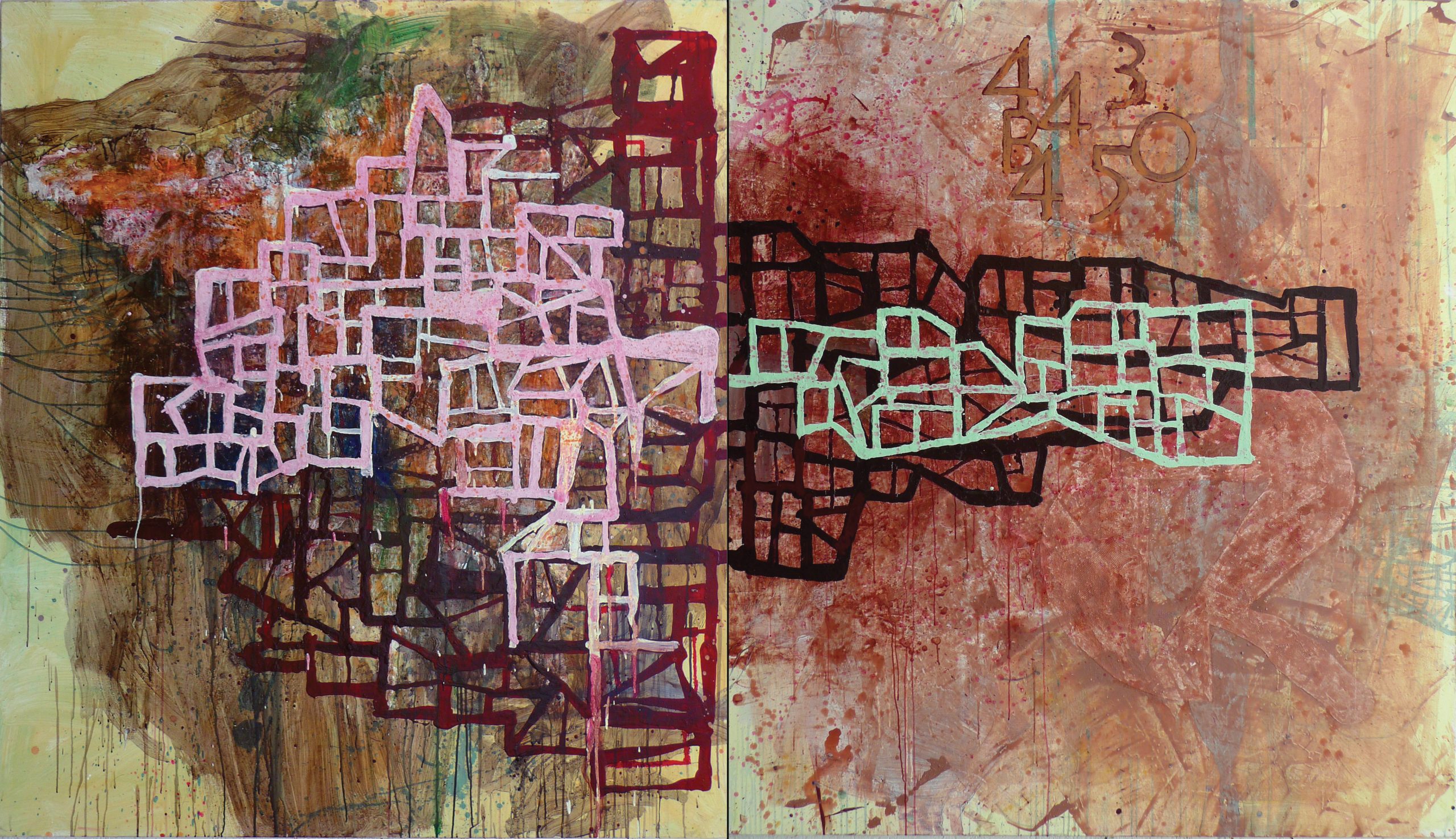 La marcha de la muerte(díptico), 2012